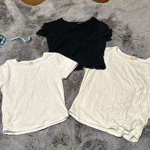 Cropped shirt bundle
